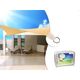 GreenBlue Żagiel ogrodowy zacieniacz UV poliester 5m kwadrat kremowy hydrofobowa powierzchnia - GB505 3418215 5903292803081