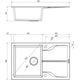 Zlewozmywak Deante  Andante Flush - 78 x 49 cm (ZQNS11F) 4179669 5908212067802