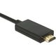 Kabel Delock DisplayPort - HDMI 1m czarny (85316) 4582333 4043619853168