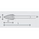 Beta Tools Frez walcowy 6mm (426MD-CP6) 4685691 8014230864259
