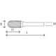 Beta Tools Frez obrotowy walcowy 9,5mm (426MD/CT9.5) 4685701 8014230864358