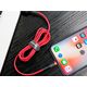 Kabel USB Baseus USB-A - Lightning 2 m Czerwony (31564-uniw) 4692112 6953156275027