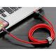 Kabel USB Baseus USB-A - Lightning 2 m Czerwony (31564-uniw) 4692112 6953156275027