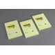 Post-it SUPER STICKY Bloczek samoprzylepny 655-12SSCY-EU, żółty, 76x127mm, 90 kartek (3M0682) 4692731 51141380798