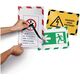 Durable Ramka samoprzylepna DURAFRAME SECURITY zielony-biały A4, 2 sztuki (DUR941) 4693587 4005546406558
