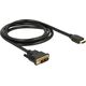Kabel Delock HDMI - DVI-D 2m czarny (85584) 4865749 4043619855841