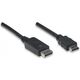 Kabel Techly DisplayPort - HDMI 2m czarny (ICOC-DSP-H12-020) 4865897 8054529020829