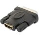 Adapter AV Techly HDMI - DVI-D czarny (IADAP-DVI-HDMI-F) 4865928 8057685304178