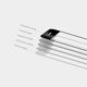 Mocolo SZKŁO HARTOWANE MOCOLO TG+ 3D IPHONE 6 6S PLUS BIAŁE SOFT 4910130 6971780260066