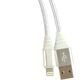 Kabel USB Omega USB-A - 1 m Srebrny (OUFBB3LBOXS) 5015669 5907595442657