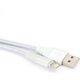 Kabel USB Omega USB-A - 1 m Srebrny (OUFBB3LBOXS) 5015669 5907595442657