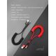 Kabel USB Baseus USB-A - Lightning 1 m Czarny (CALSR-01) 5314137 6953156277397