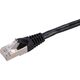ExtraLink EXTRALINK LAN PATCHCORD CAT.5E FTP 1M FOILED TWISTED PAIR BARE COPPER CZARNY 5371959 5902560367607