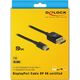 Kabel Delock DisplayPort Mini - DisplayPort 1m czarny (84927) 5376181 4043619849277