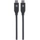Kabel USB Manhattan USB-C - 2 m Czarny (355247) 5522626 766623355247