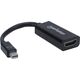Adapter AV Manhattan DisplayPort Mini - HDMI czarny (151528) 5616463 766623151528