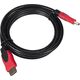 Kabel Maclean HDMI - HDMI 1.8m czerwony (MCTV-706) 5625980 5902211110743