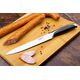 KingHoff STALOWY NÓŻ DO PORCJOWANIA KINGHOFF KH-3429 20cm 5784439 5908287234291