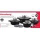 Klausberg Zestaw garnków 12 elementów (KB-7360) 5784456 5902666613608