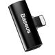 Adapter USB Baseus L46 Lightning - Lightning x2 Czarny  (BRA008293) 5800854 6953156287143