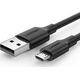 Kabel USB Ugreen USB-A - microUSB 1 m Czarny (60136) 5857639 6957303861361