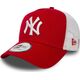 New Era Czapka New York Yankees Clean A Frame Trucker czerwono-biała (11588488) 5863325 192093838049
