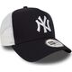 New Era Czapka New York Yankees Clean A Frame Trucker czarna-biała (11588489) 5863326 192093838056