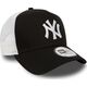 New Era Czapka New York Yankees Clean A Frame Trucker czarno-biała r. uniwersalny (11588491) 5863345 192093838070