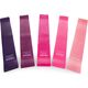 Spokey Mini Band Artio różne poziomy oporu w zestawie wielokolorowy 5 szt. 5944460 5902693289449