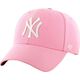 47brand Czapka New York Yankees MVP Cap różowa r. uniwersany (B-MVPSP17WBP-RS) 6085072 191119726919