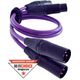 Kabel Melodika XLR x2 - XLR x2 1m fioletowy 6094263 5907609000163