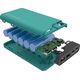 Powerbank Realpower PB-15000C 15000mAh Zielony 6152523 4040895004314