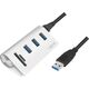HUB USB LogiLink 1x SD  + 3x USB-A 3.0 (CR0045) 6287660 4052792053029