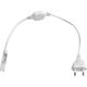 Art ART Wtyczka z przew.50cm do paska LED 230V,do 50m+łącznik+zaś+5 uchw 6290940 5902115405594