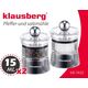 Młynek do przypraw Klausberg ZESTAW MŁYNKÓW DO PIEPRZU I SOLI KLAUSBERG KB-7432 6311857 5902666614322