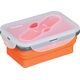 Klausberg SILIKONOWY SKŁADANY LUNCH BOX KLAUSBERG KB-7021 6312043 5902666610218