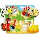 Viga Drewniane Puzzle Farma Układanka Niespodzianka Viga Toys 6315149 6934510595623