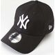 New Era 9FORTY LEAGUE BASIC 941 BLACK - - uniseks - czarny 6403023 886947030887