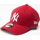 New Era LEAGUE ESSENTIALS 012 BURGUNDY - - uniseks - czerwony 6403058 192524494387