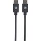 Kabel USB Manhattan USB-C - USB-C 1 m Czarny (353342) 6405607 766623353342