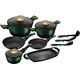 Berlinger Haus Zestaw garnków METALLIC EMERALD LINE BH-6066 6412561 5999056798373