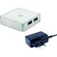 HUB USB Conceptronic 4x USB-A 3.0 (HUBBIES03W) 6414729 4015867221983