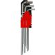 AWTools klucze imbusowe 9 sztuk, długie (AW35011) 6419035 5903041035046