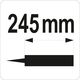 Yato YATO WYCISKACZ DO MAS GĘSTYCH PODWÓJNY 245x100mm YT-67574 6420279 5906083046650