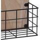 Home Styling Collection Półka metalowa LOFT ścienna kuchenna 6441697 8719987233722