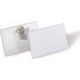Durable DURABLE Namensschild mit Kombiklemme 50er Pck transparent 6450249 4005546810126