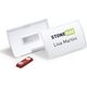 Durable DURABLE Namensschild Click Fold m Magnet 40x75mm 10 St 6450256 4005546803036