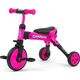 Rowerek biegowy Milly Mally Trójkołowy 2w1 Grande Pink 6451210 5901761125047