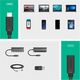 Kabel USB Ugreen USB-C - USB-C 0.5 m Czarny (40574) 6455991 6957303845743