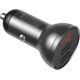 Ładowarka Baseus Digital Display 2x USB-A 4.8 A  (CCBX-0G) 6469102 6953156215399